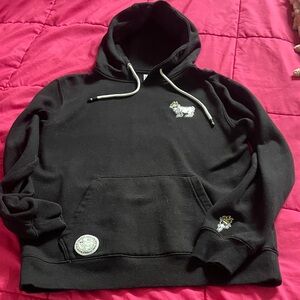 Black GOAT hoodie - size S